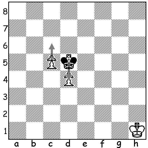 For Chess Amateur: Endgame Study: King and two pawns vs King