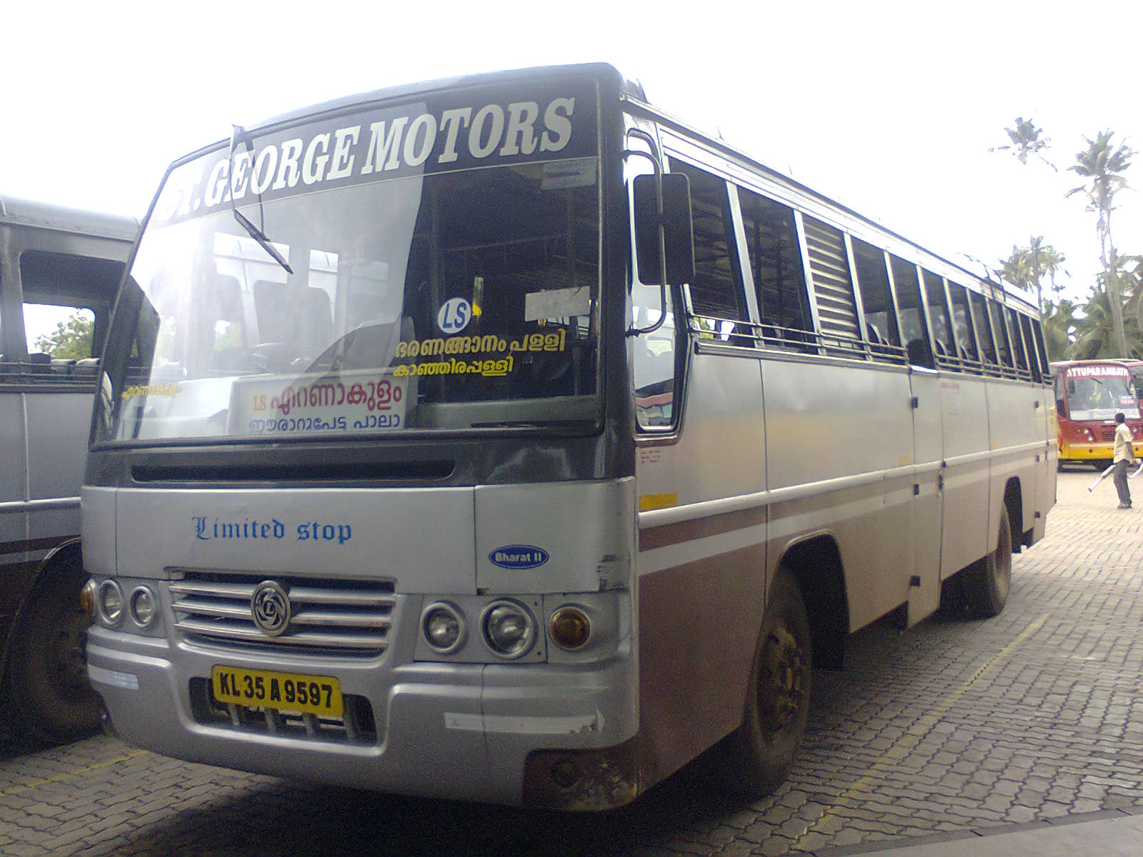 Buses in Kerala ST MOTORS Kanjirappally Ernakulam