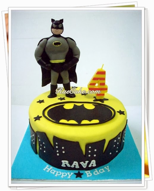 Batman Cake For Rava Kue Ulang Tahun Birthday Cake Cupcake