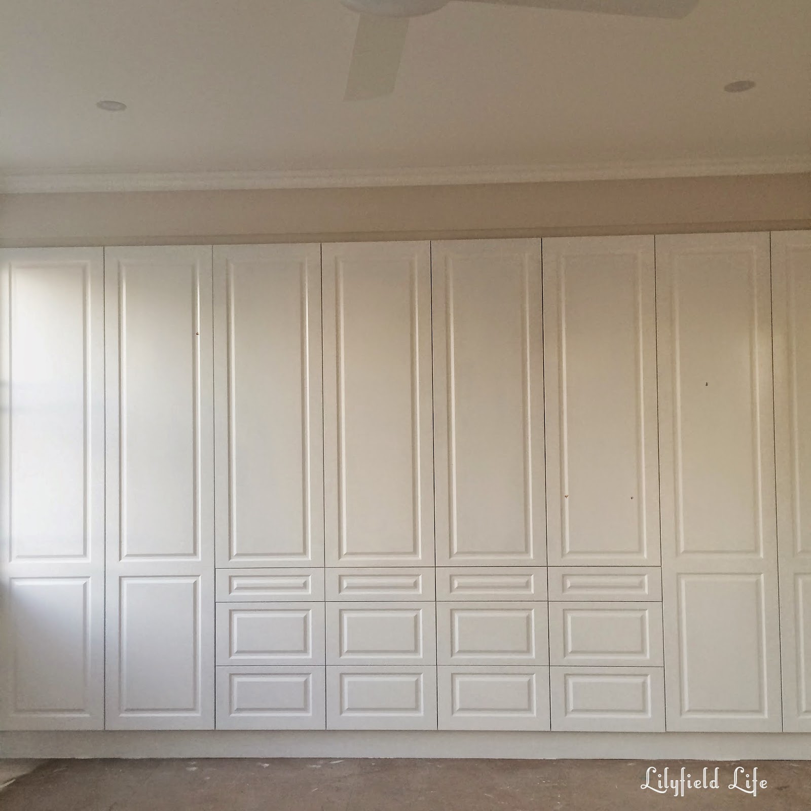 Lilyfield Life Master bedroom wardrobe painting fest