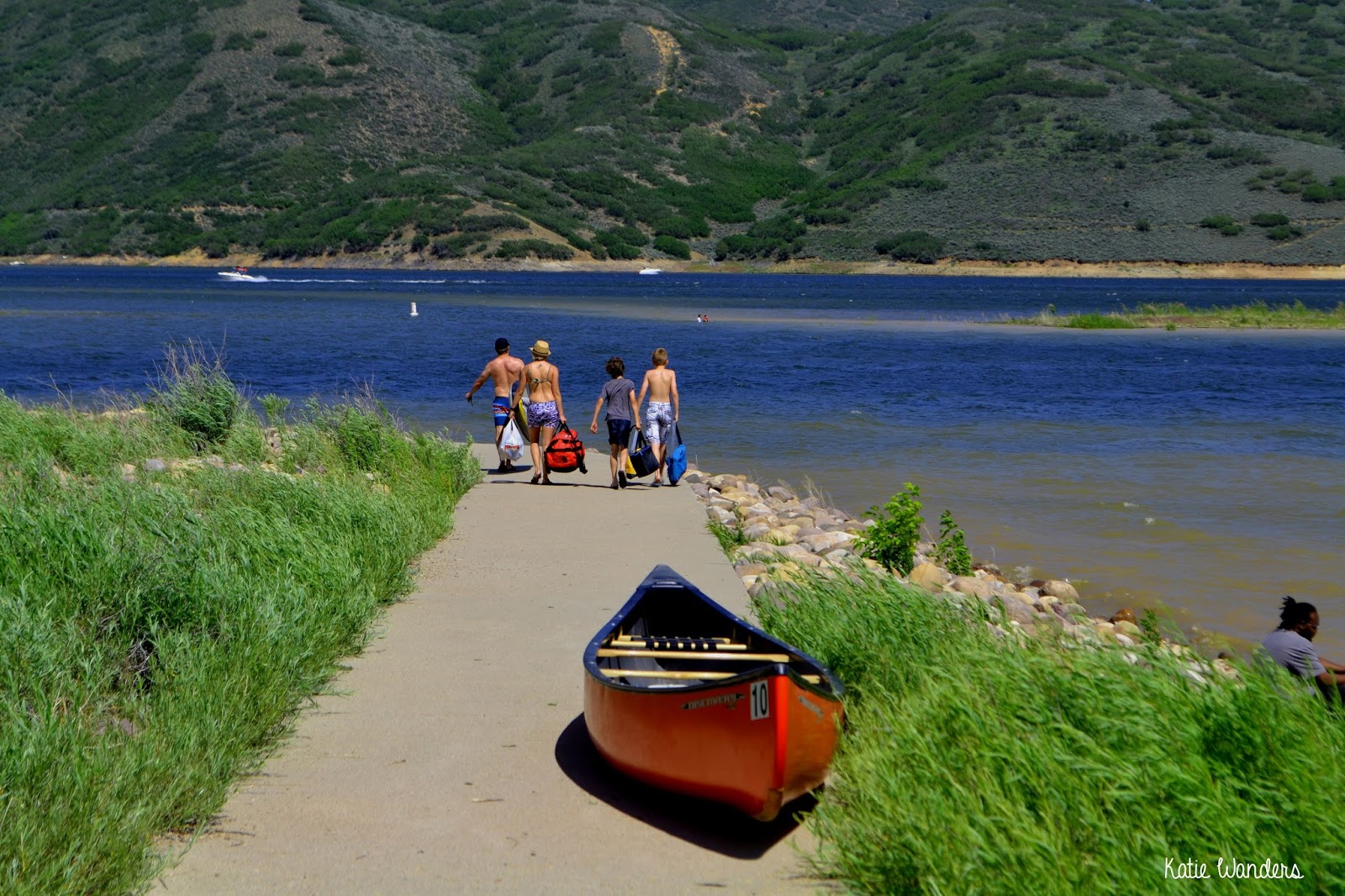 Katie Wanders Jordanelle Reservoir / State Park Utah