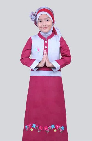 Desain Baju Muslim Gamis Anak Perempuan Cantik Desain Baju Muslim Gamis Anak Perempuan Cantik