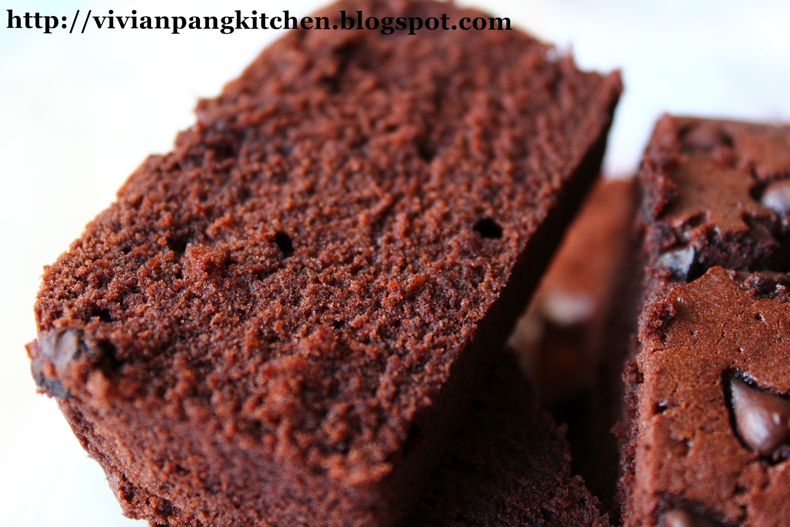 Vivian Pang Kitchen Cocoa Condensed Milk Pound Cake/ Steam bake