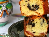 Bizcocho de Chocolate y Melocotón (sin Leche ni Huevo)