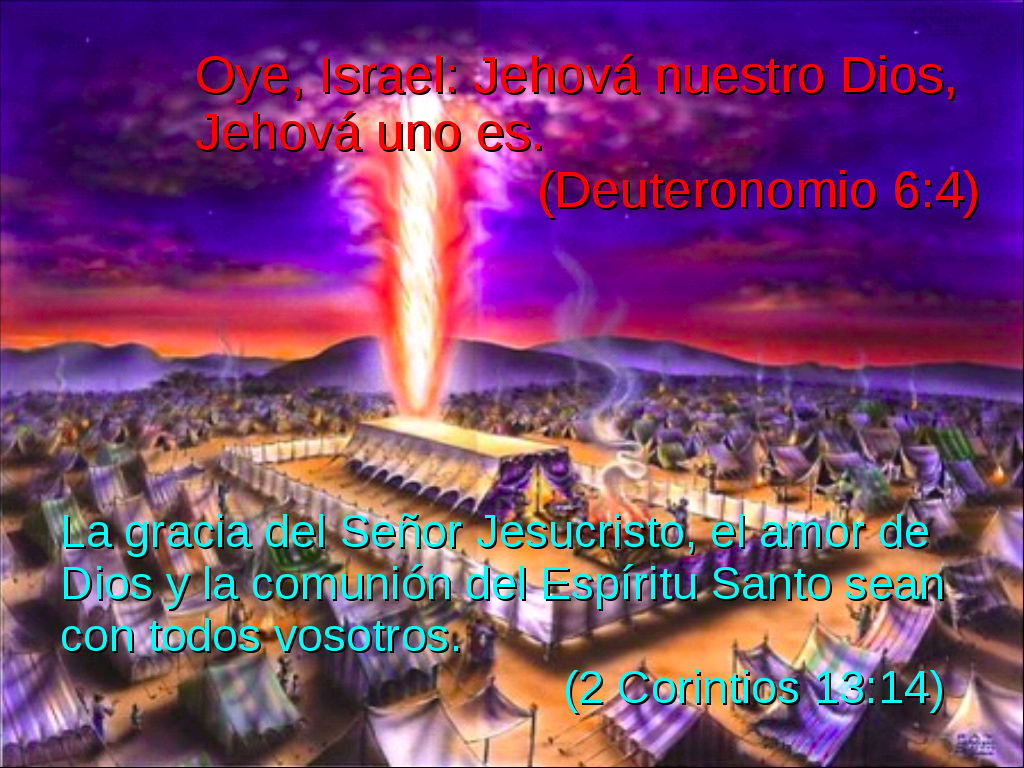 2Puntos y Coma: Jehová nuestro Dios, Jehová uno es