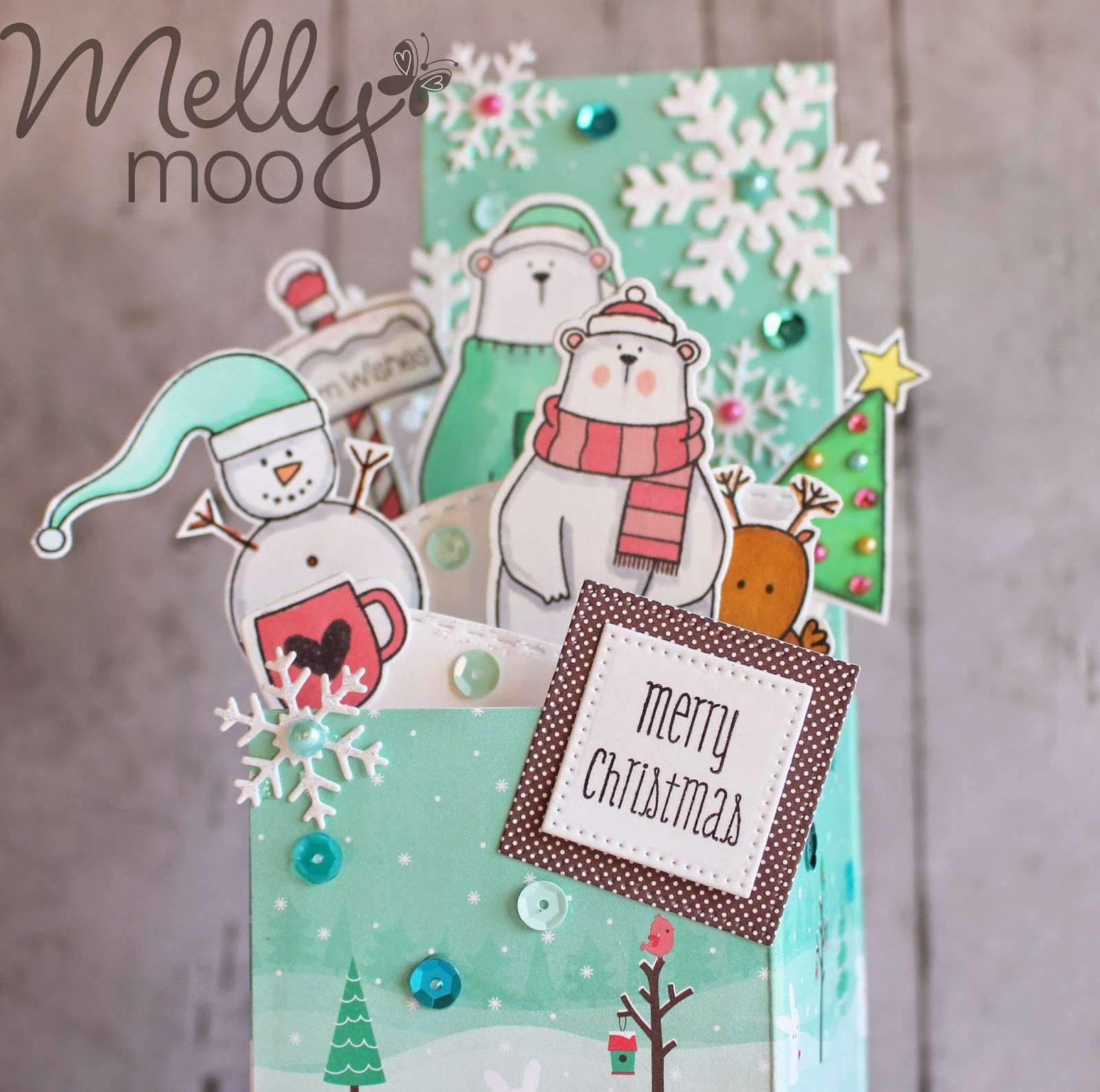 Craft Mojo: Pop-up Christmas card