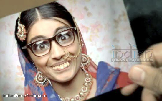 Very Funny Indian Girl Photo