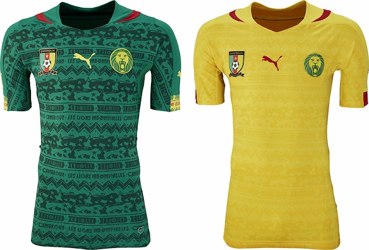 Cameroon+2014+World+Cup+Home+and+Away+Ki