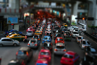 streets in rush hour traffic jam hd photography
