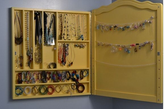 Jewelry Cabinet from Crib