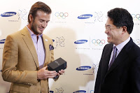 David Beckham dilantik jadi Duta Samsung London 2012
