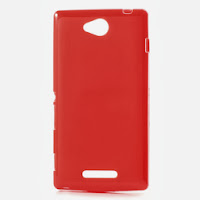 TPU Jelly Case Sony Xperia C C2305 S39h - Red TPU Jelly Case Sony Xperia C C2305 S39h - Red
