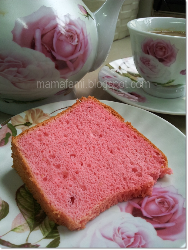Strawberry Yogurt Chiffon Cake Recipe Strawberry Yogurt Chiffon Cake Recipe