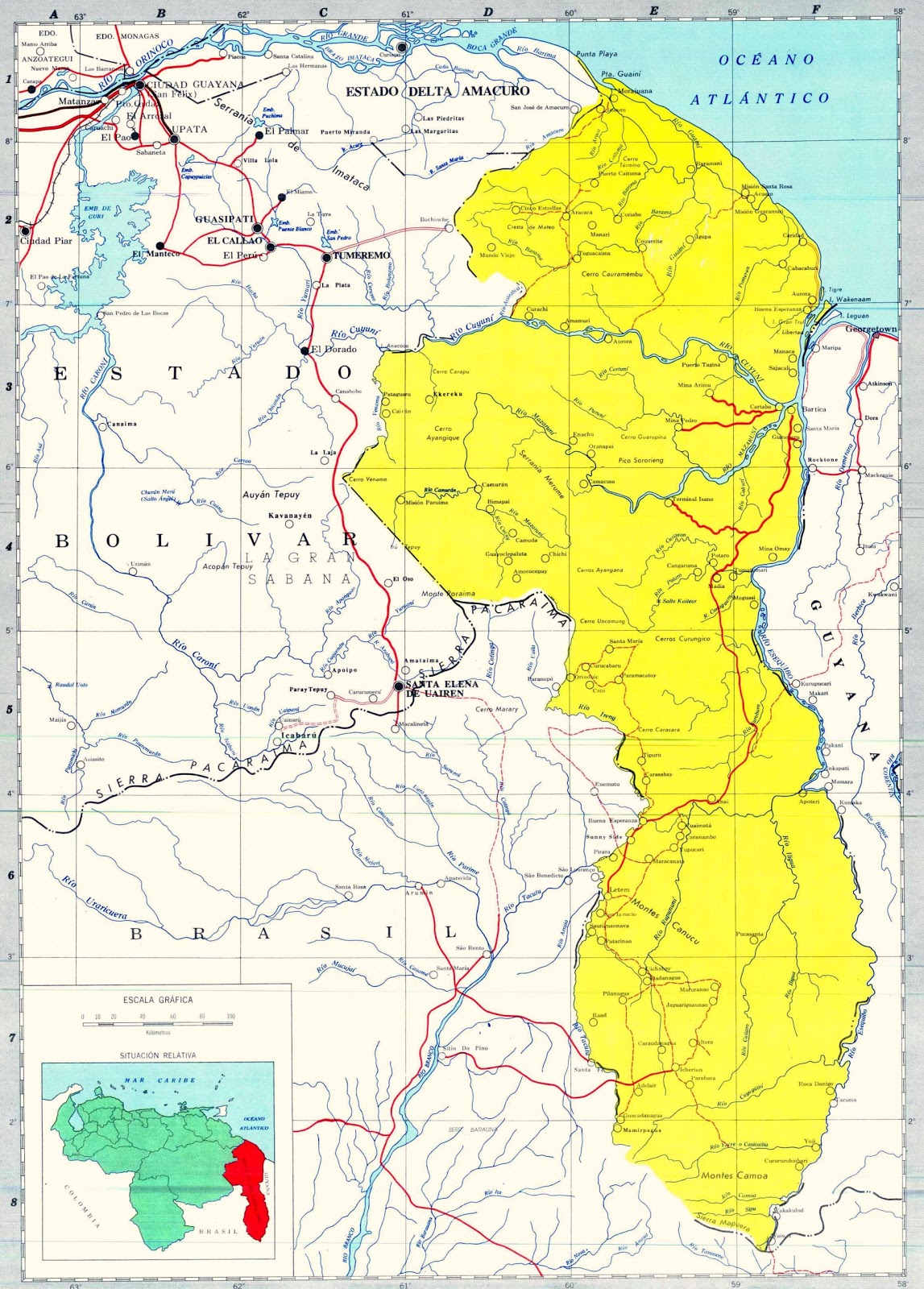 Mapas de América 1994+MARNR+Servicio+Autonomo++de+Geografia+y+Cartografia+Nacional+3+Edici%25C3%25B3n+I