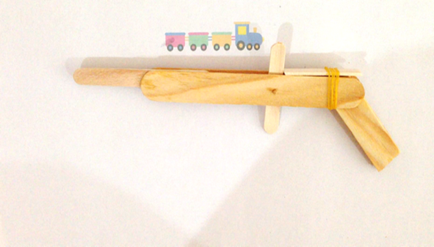Homemade Click Clack Toy Gun Homemade Click Clack Toy Gun