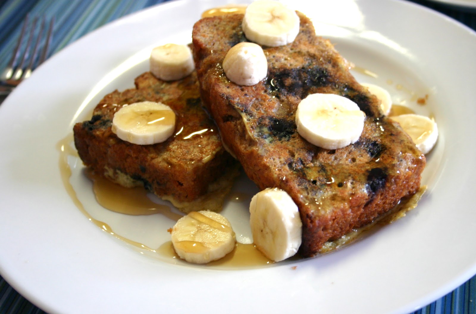 The Dancer Bakes Banana Bread French Toast