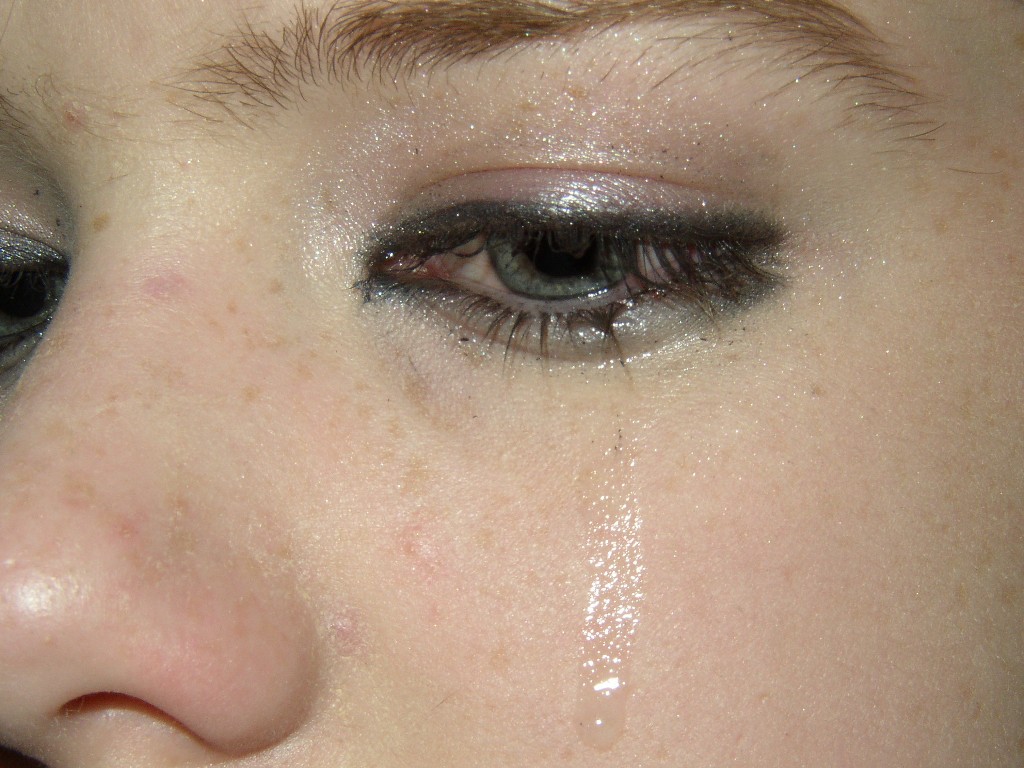 Person Crying Tears