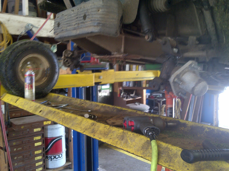 Bobs Shop Club Car front leaf replacement