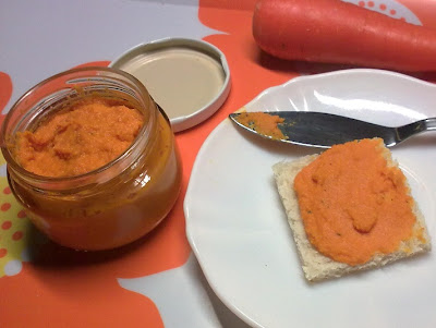 Pate Vegano de Zanahoria o Sobrasada Vegetal