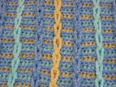 ... Patterns: Photo Tutorial on How To Make Interlocking Loop Stitch in