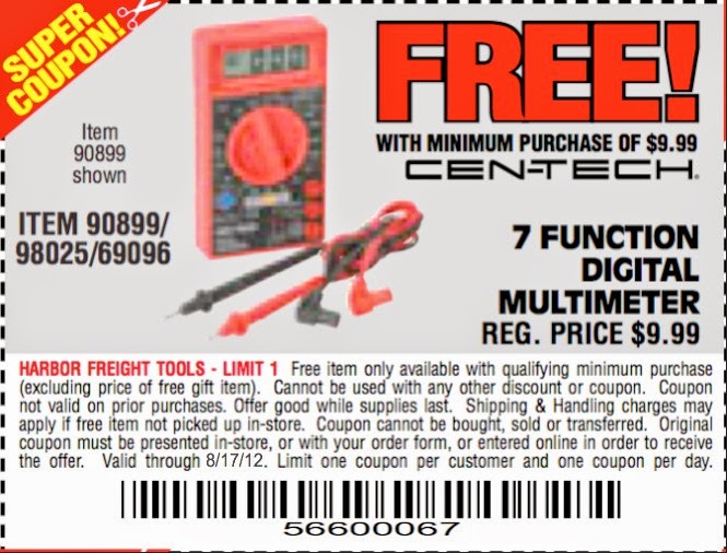 Harbor freight march coupons