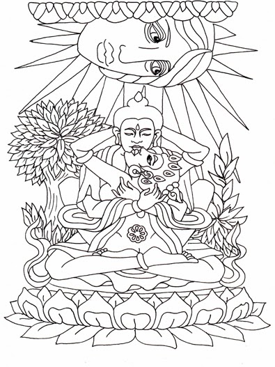mandalas y tarot, conjunciones simbólicas arte siombólico laura podio
