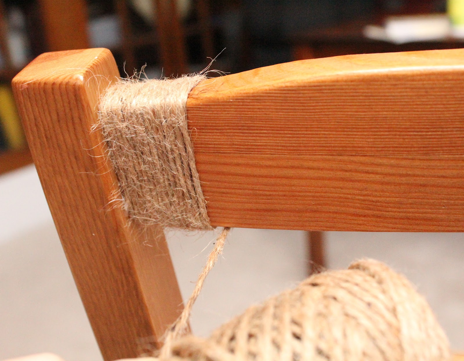 Turtles and Tails Be Twine New Love for an Old Chair