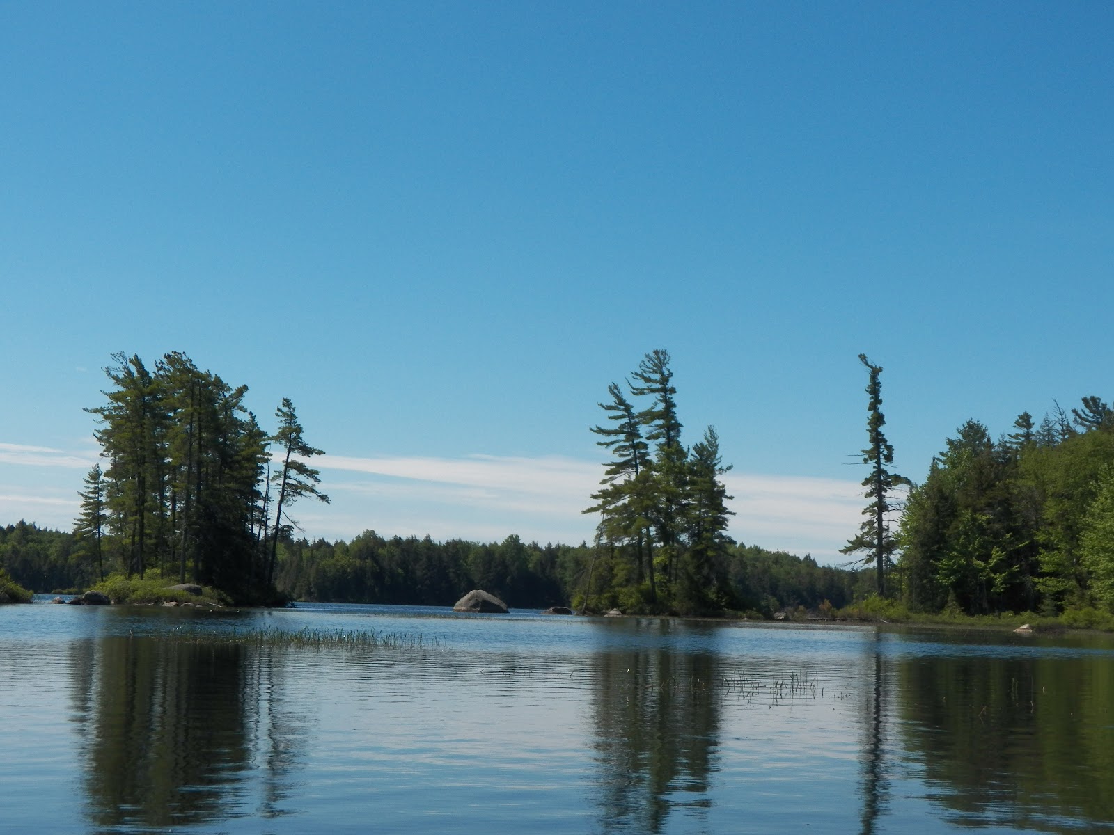 Quiet Kayaking in New York State Francis Lake, part one