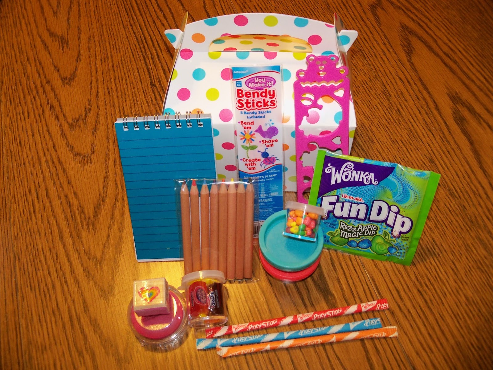 Clare's Contemplations Art Party "Creative" Favors!