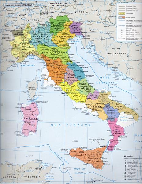Cartina Italiana