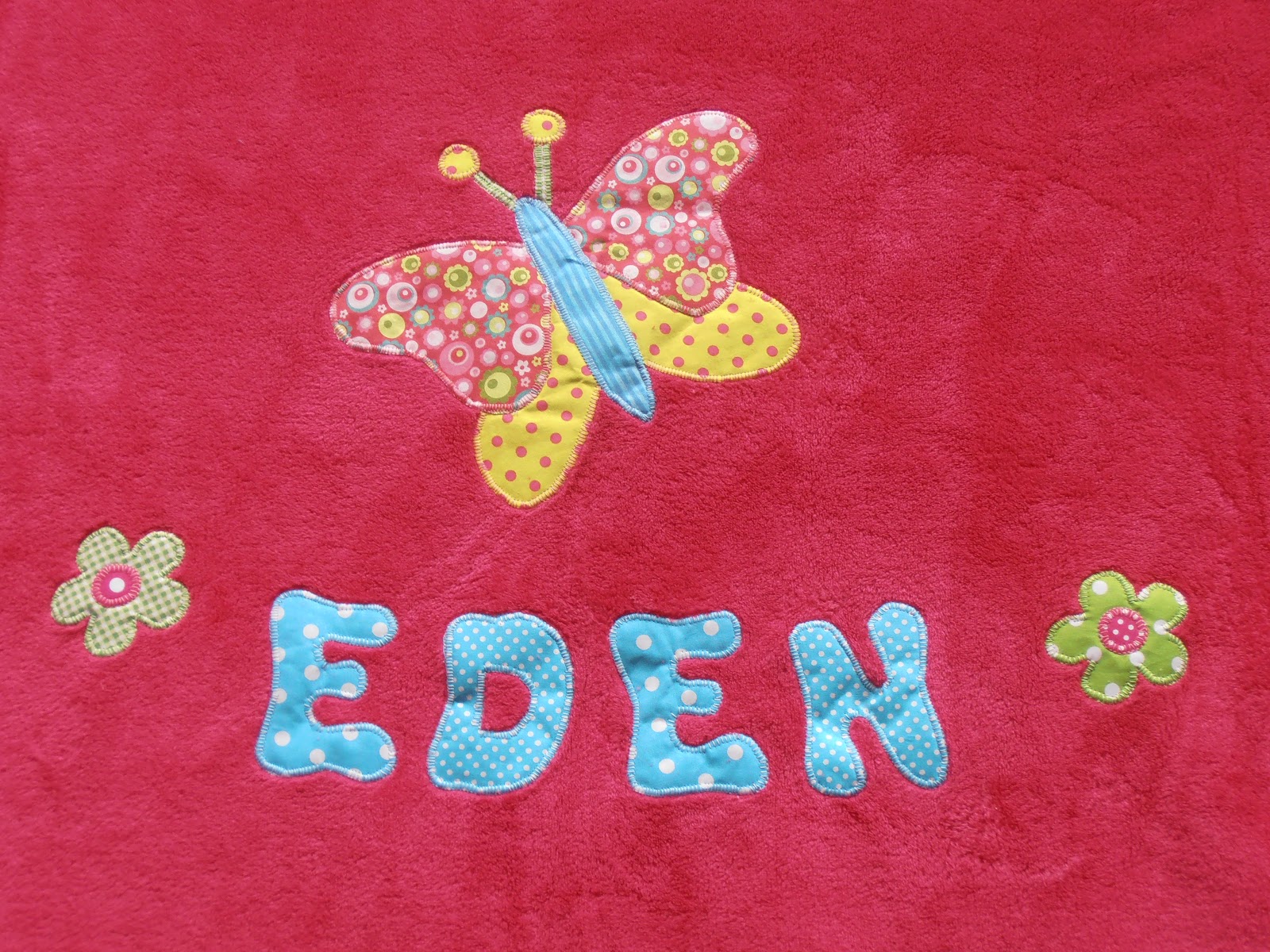 Crafty Friends Personalized Applique Blankets