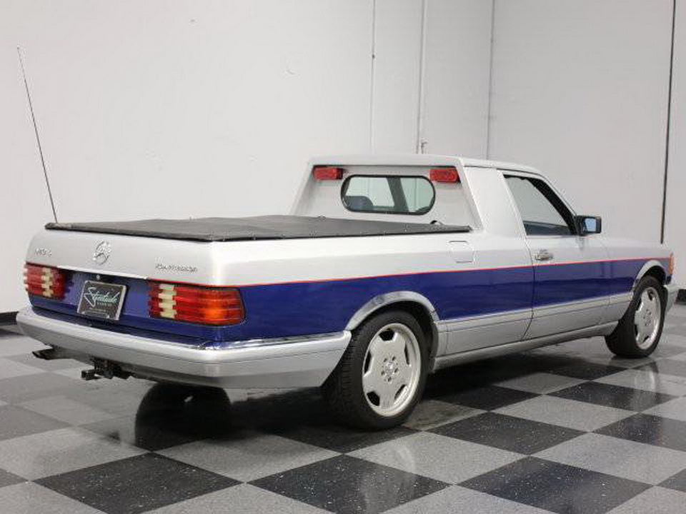 The Mercedes Benz S Class Pickup Truck You Never Knew