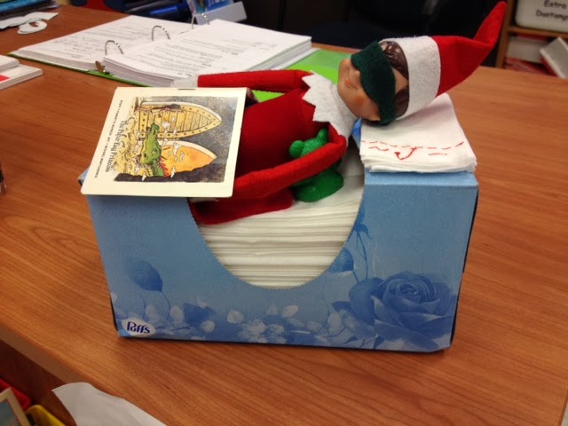 The Teaching Tribune: Elf on the Classroom Shelf