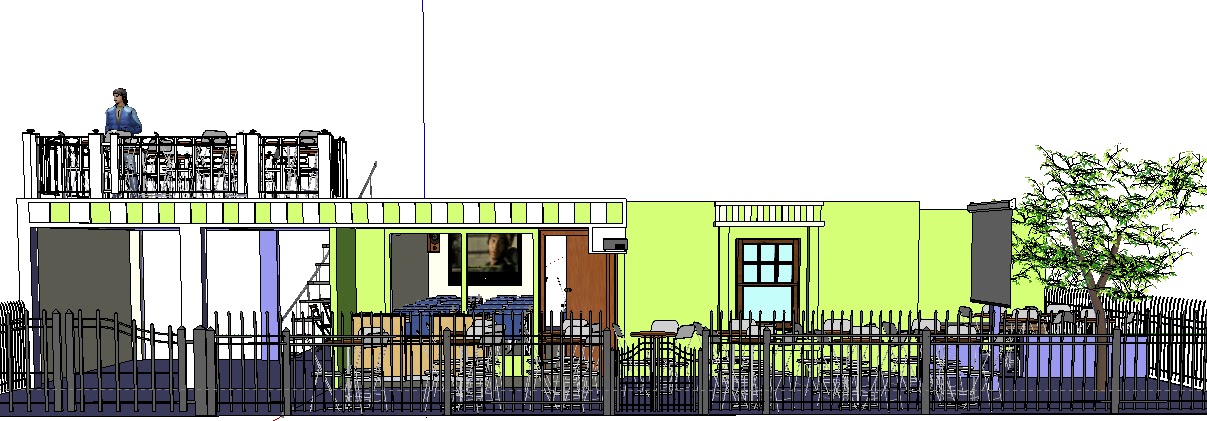 Desain RIMBUN CAFE (tanpa render) | Freelance Designer