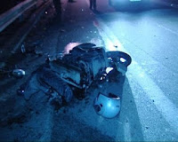 "Περίεργο" τροχαίο στη Θεσσαλονίκη...39χρονος οδηγός που σκοτώθηκε με την μηχανή...του έλειπε η καρδιά!  Troxaio+mixani+(1)