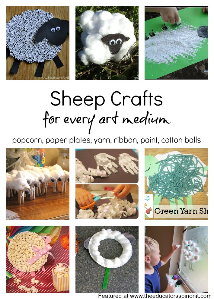 The Educators' Spin On It: Sheep Crafts