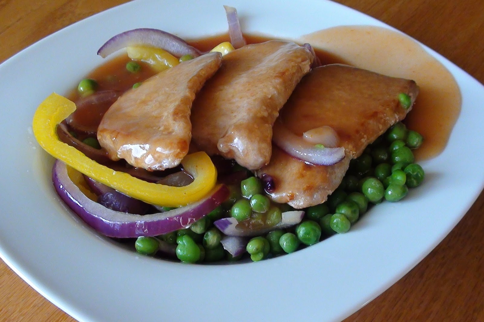zsuzsa is in the kitchen SKILLET SWEET AND SOUR PORK CHOPS