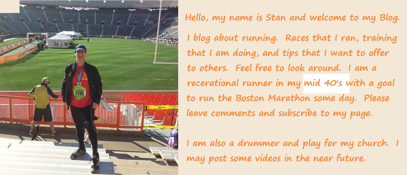 The Running Stan's Blog