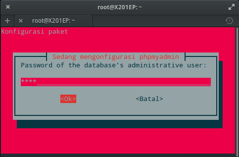 Instal MySQL dan phpMyAdmin : Setting Kata Sandi phpMyAdmin (ROOT) Instal MySQL dan phpMyAdmin : Setting Kata Sandi phpMyAdmin (ROOT)