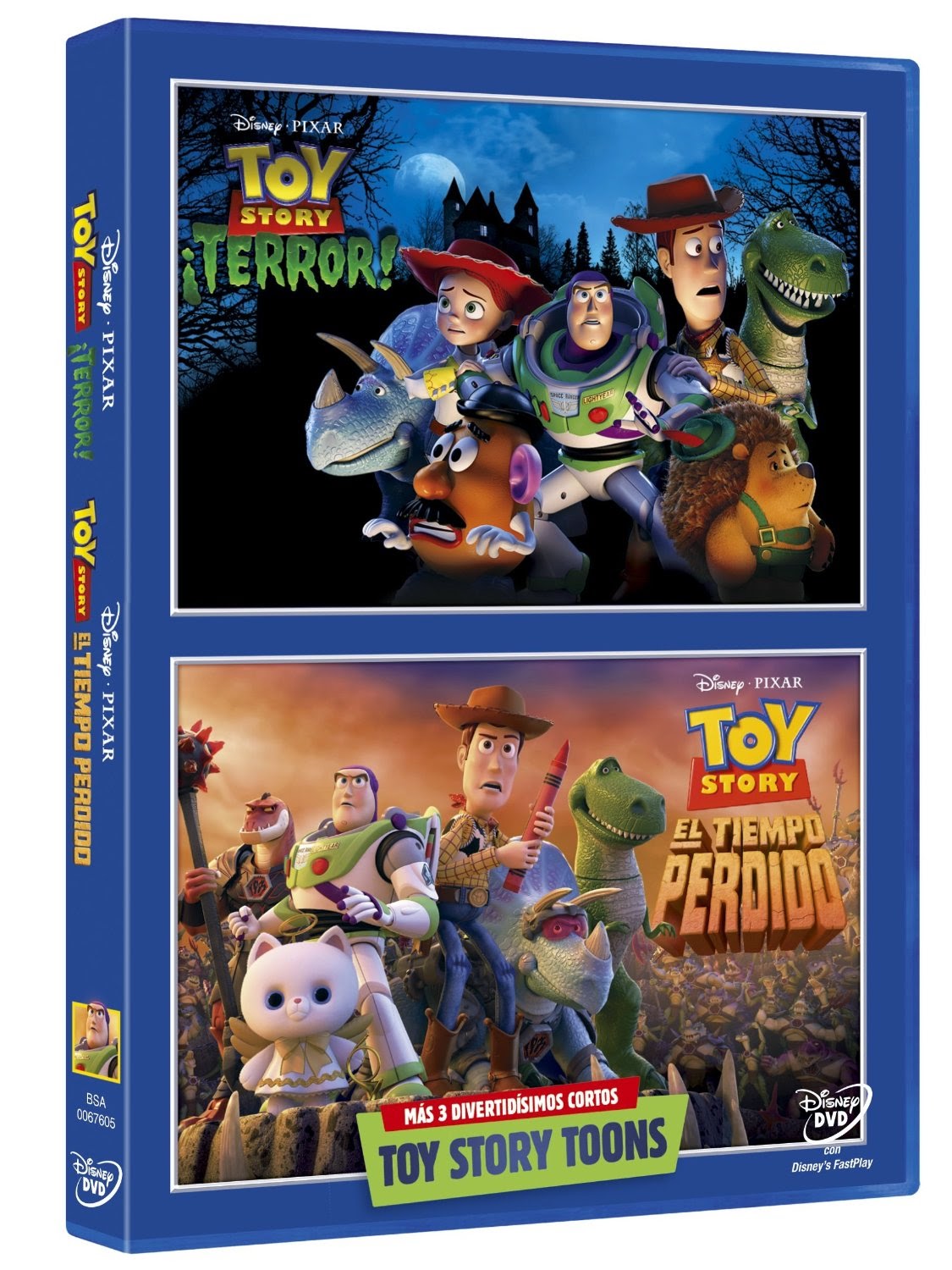 DVD Toy Story de Terror e Esquecidos pelo Tempo Pixar Brasil Blog