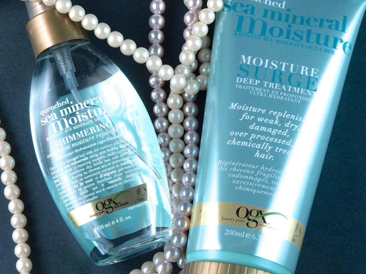 OGX Quenched Sea Mineral Moisture Collection: Review