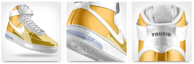 Nike Air Force 1 Premium iD - durchsichtig