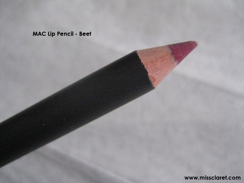 mac lip liner pencil in beet