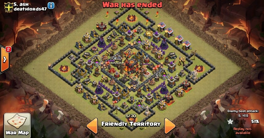 Coc Layout Anti Golem | top th 10 warbase layout 2016 anti golem anti air coc Coc Layout Anti Golem | top th 10 warbase layout 2016 anti golem anti air coc