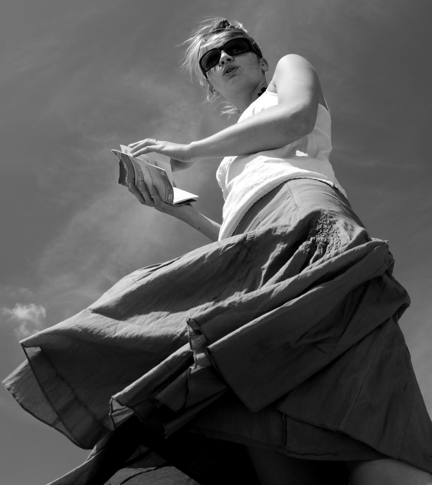 Look what I found: Flying skirt