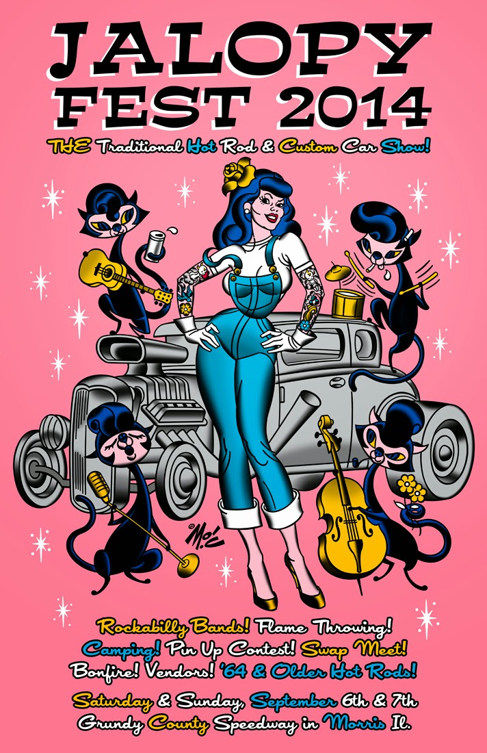 Mitch O'Connell THE Traditional Hot Rod Show Jalopy Fest 2014!