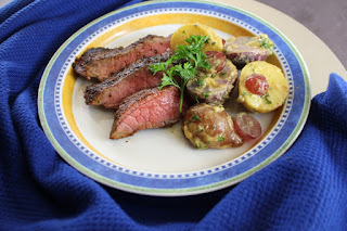 Grilled Chili Rubbed Flatiron Steak