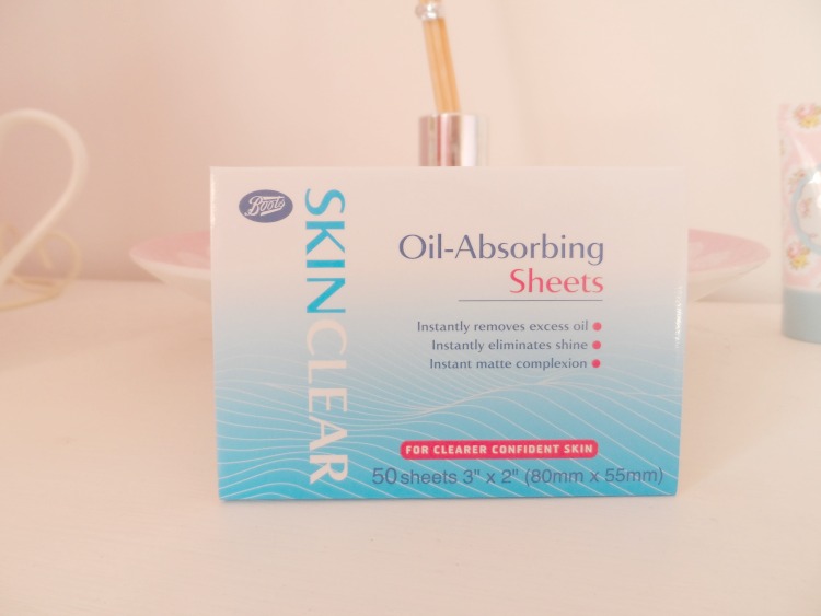 Boots Skin Clear Oil Absorbing Sheets simplyjustnatalie
