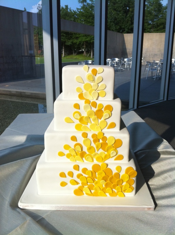 Abstract Cake Design