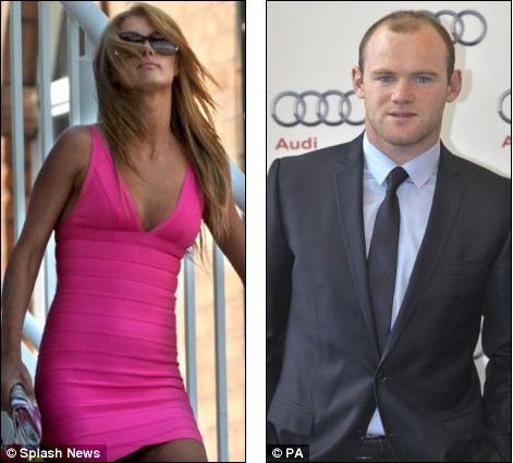 with one of Wayne Rooney#39;s wayne rooney makeup. with one of Wayne Rooney#39;s